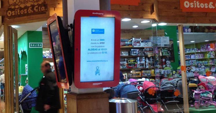 Los Digital Signage generan conciencia por niños vulnerables